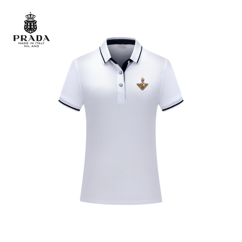 Prada T-Shirts Short Sleeved For Men #1226684 $29.00 USD, Wholesale Replica Prada T-Shirts