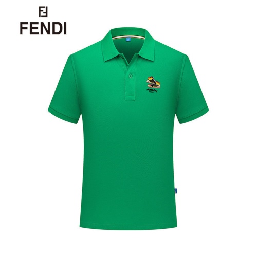 Fendi T-Shirts Short Sleeved For Men #1226756 $29.00 USD, Wholesale Replica Fendi T-Shirts