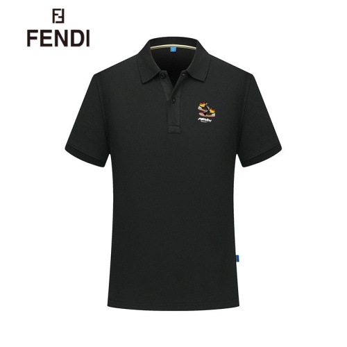 Fendi T-Shirts Short Sleeved For Men #1226758 $29.00 USD, Wholesale Replica Fendi T-Shirts