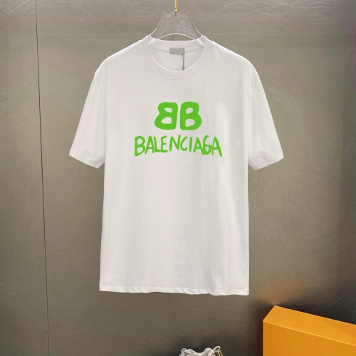 Balenciaga T-Shirts Short Sleeved For Unisex #1226807 $25.00 USD, Wholesale Replica Balenciaga T-Shirts