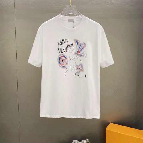 Louis Vuitton LV T-Shirts Short Sleeved For Unisex #1226823 $25.00 USD, Wholesale Replica Louis Vuitton LV T-Shirts