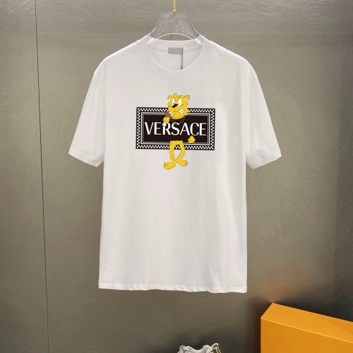 Versace T-Shirts Short Sleeved For Unisex #1226831 $25.00 USD, Wholesale Replica Versace T-Shirts