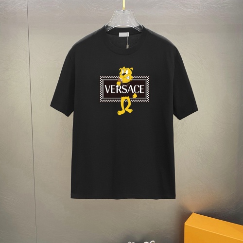 Versace T-Shirts Short Sleeved For Unisex #1226832 $25.00 USD, Wholesale Replica Versace T-Shirts