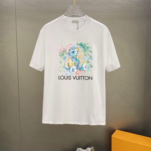 Louis Vuitton LV T-Shirts Short Sleeved For Unisex #1226833 $25.00 USD, Wholesale Replica Louis Vuitton LV T-Shirts