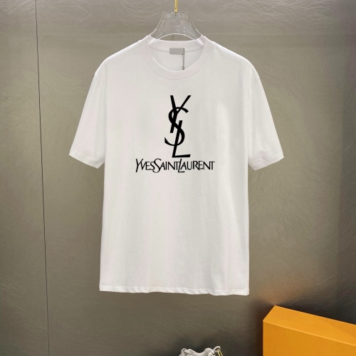 Yves Saint Laurent YSL T-shirts Short Sleeved For Unisex #1226835 $25.00 USD, Wholesale Replica Yves Saint Laurent YSL T-shirts