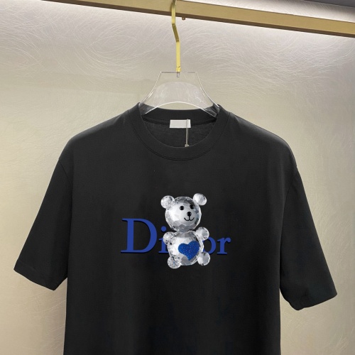 Replica Christian Dior T-Shirts Short Sleeved For Unisex #1226855 $25.00 USD for Wholesale