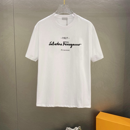 Salvatore Ferragamo T-Shirts Short Sleeved For Unisex #1226864 $25.00 USD, Wholesale Replica Salvatore Ferragamo T-Shirts