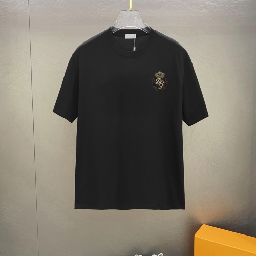 Dolce &amp; Gabbana D&amp;G T-Shirts Short Sleeved For Unisex #1226882 $25.00 USD, Wholesale Replica Dolce &amp; Gabbana D&amp;G T-Shirts