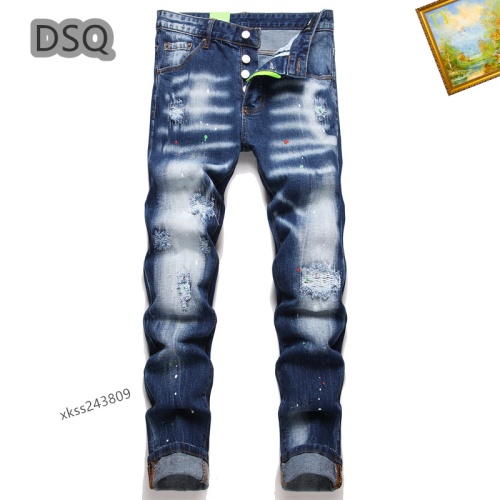 Replica Dsquared Jeans For Men #1226918 $48.00 USD for Wholesale