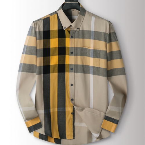 Burberry Shirts Long Sleeved For Men #1226949 $34.00 USD, Wholesale Replica Burberry Shirts