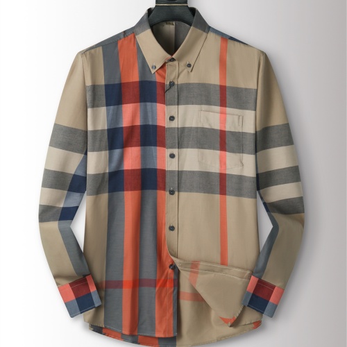 Burberry Shirts Long Sleeved For Men #1226950 $34.00 USD, Wholesale Replica Burberry Shirts