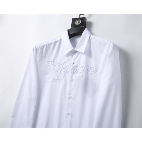 Replica Burberry Shirts Long Sleeved For Men #1226951 $48.00 USD for Wholesale