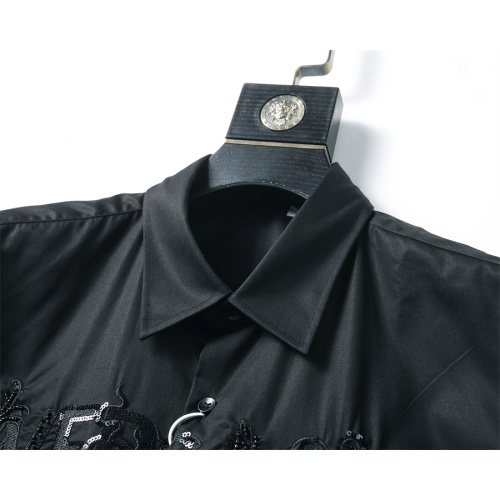 Replica Versace Shirts Long Sleeved For Men #1226954 $48.00 USD for Wholesale