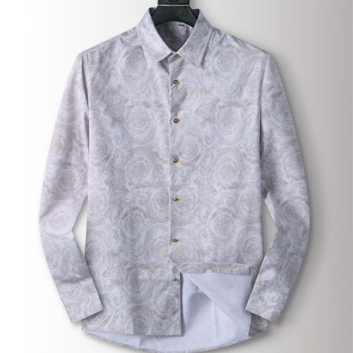 Versace Shirts Long Sleeved For Men #1226957 $48.00 USD, Wholesale Replica Versace Shirts