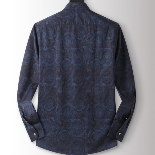 Replica Versace Shirts Long Sleeved For Men #1226958 $48.00 USD for Wholesale