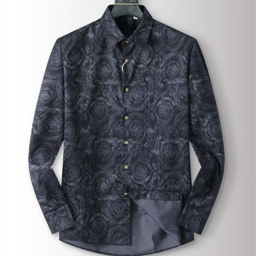 Versace Shirts Long Sleeved For Men #1226959 $48.00 USD, Wholesale Replica Versace Shirts