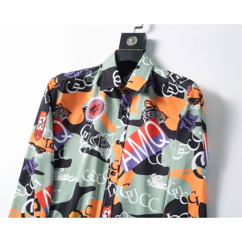 Replica Gucci Shirts Long Sleeved For Men #1226961 $38.00 USD for Wholesale