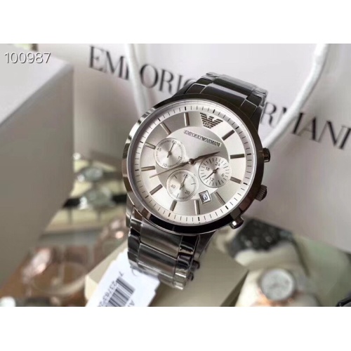 Replica Armani Watches For Men #1226981 $36.00 USD for Wholesale