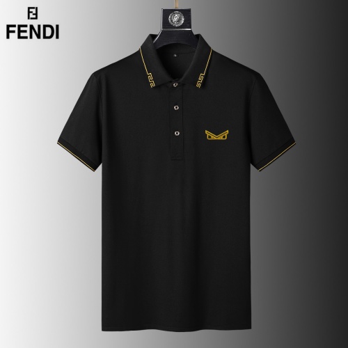 Fendi T-Shirts Short Sleeved For Men #1226989 $38.00 USD, Wholesale Replica Fendi T-Shirts