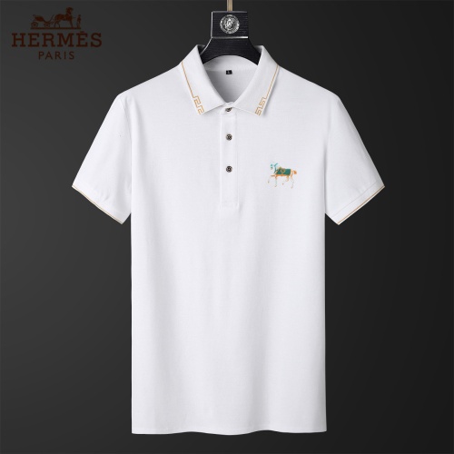 Hermes T-Shirts Short Sleeved For Men #1226990 $38.00 USD, Wholesale Replica Hermes T-Shirts