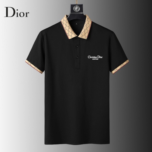 Christian Dior T-Shirts Short Sleeved For Men #1227013 $38.00 USD, Wholesale Replica Christian Dior T-Shirts