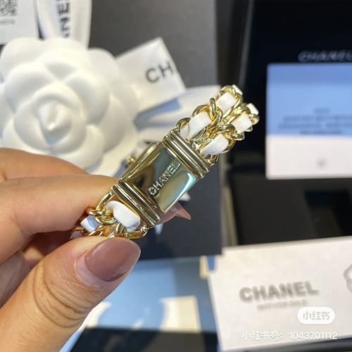 Replica Chanel Watches In Gold For Women #1227018 $64.00 USD for Wholesale