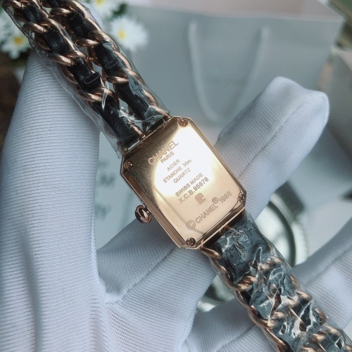 Replica Chanel Watches In Rose Gold For Women #1227024 $64.00 USD for Wholesale