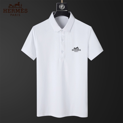 Hermes T-Shirts Short Sleeved For Men #1227043 $38.00 USD, Wholesale Replica Hermes T-Shirts