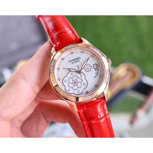 Chanel AAA Quality Watches In Rose Gold For Women #1227048 $108.00 USD, Wholesale Replica Chanel AAA Quality Watches