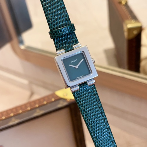 Replica Gucci AAA Quality Watches In Green For Women #1227056 $102.00 USD for Wholesale