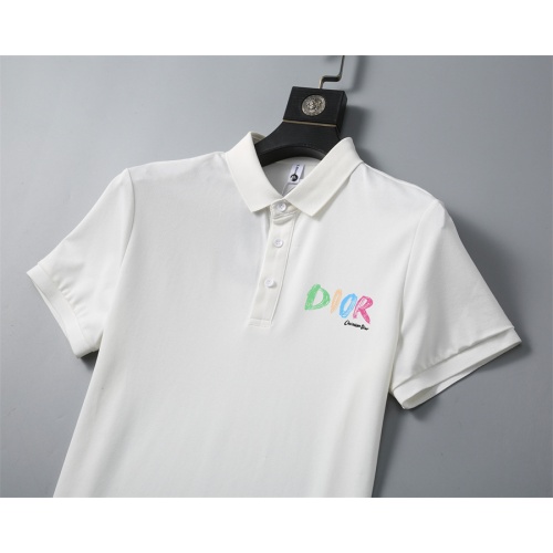 Replica Christian Dior T-Shirts Short Sleeved For Men #1227115 $42.00 USD for Wholesale