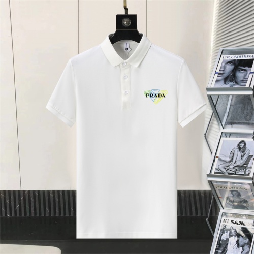 Prada T-Shirts Short Sleeved For Men #1227120 $42.00 USD, Wholesale Replica Prada T-Shirts