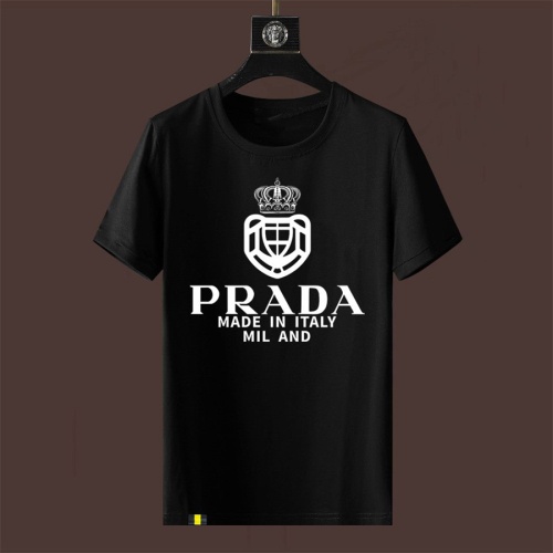 Prada T-Shirts Short Sleeved For Men #1227146 $40.00 USD, Wholesale Replica Prada T-Shirts