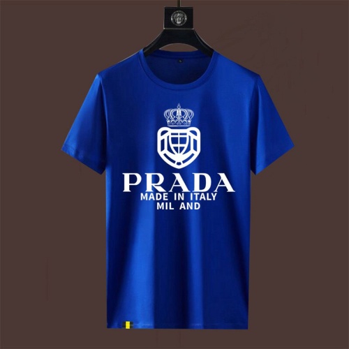 Prada T-Shirts Short Sleeved For Men #1227147 $40.00 USD, Wholesale Replica Prada T-Shirts