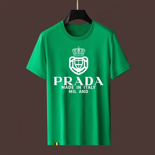 Prada T-Shirts Short Sleeved For Men #1227148 $40.00 USD, Wholesale Replica Prada T-Shirts