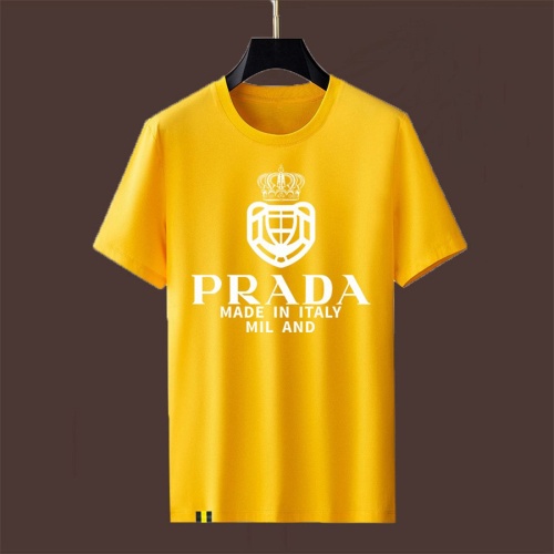 Prada T-Shirts Short Sleeved For Men #1227149 $40.00 USD, Wholesale Replica Prada T-Shirts