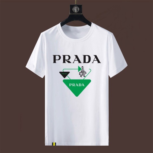 Prada T-Shirts Short Sleeved For Men #1227175 $40.00 USD, Wholesale Replica Prada T-Shirts