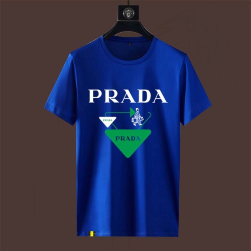 Prada T-Shirts Short Sleeved For Men #1227177 $40.00 USD, Wholesale Replica Prada T-Shirts