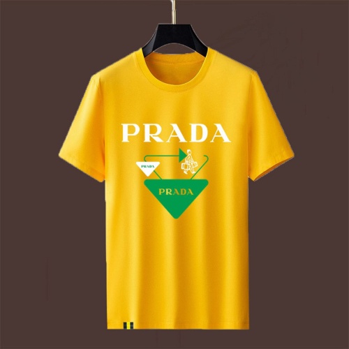 Prada T-Shirts Short Sleeved For Men #1227178 $40.00 USD, Wholesale Replica Prada T-Shirts