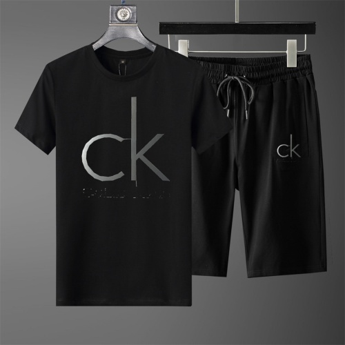 Calvin Klein CK Tracksuits Short Sleeved For Men #1227201 $52.00 USD, Wholesale Replica Calvin Klein CK Tracksuits