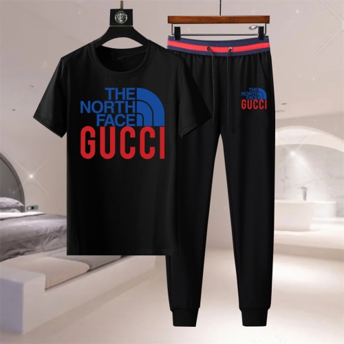 Gucci Tracksuits Short Sleeved For Men #1227217 $76.00 USD, Wholesale Replica Gucci Tracksuits