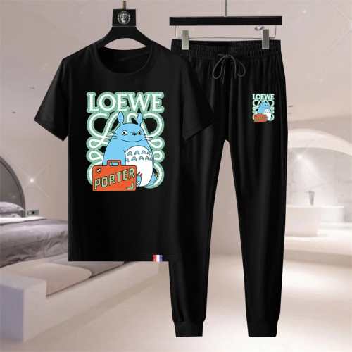 LOEWE Tracksuits Short Sleeved For Men #1227224 $76.00 USD, Wholesale Replica LOEWE Tracksuits