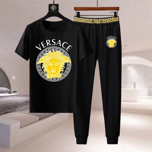 Versace Tracksuits Short Sleeved For Men #1227239 $76.00 USD, Wholesale Replica Versace Tracksuits