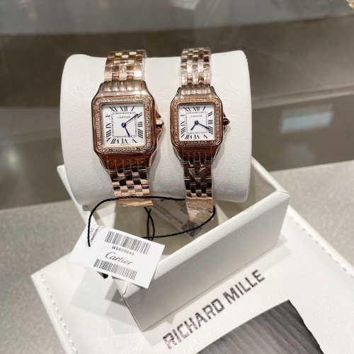 Cartier AAA Quality Watches In Rose Gold For Unisex #1227241 $105.00 USD, Wholesale Replica Cartier AAA Quality Watches