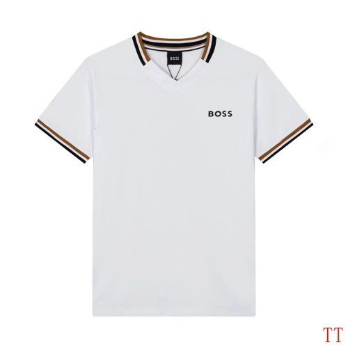 Boss T-Shirts Short Sleeved For Men #1227255 $29.00 USD, Wholesale Replica Boss T-Shirts