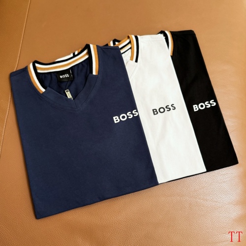 Replica Boss T-Shirts Short Sleeved For Men #1227255 $29.00 USD for Wholesale