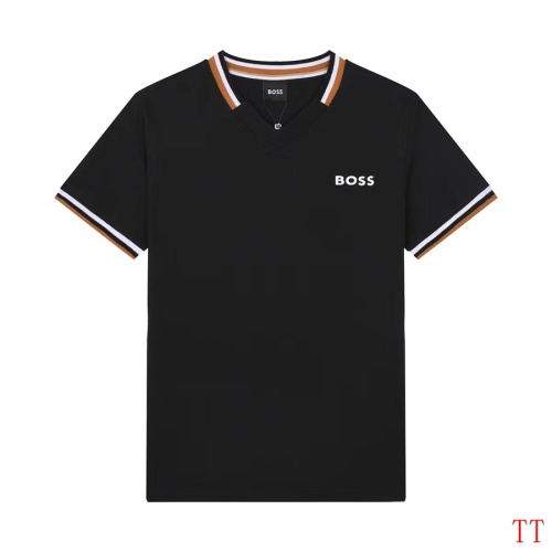 Boss T-Shirts Short Sleeved For Men #1227257 $29.00 USD, Wholesale Replica Boss T-Shirts