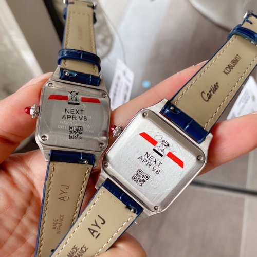 Replica Cartier AAA Quality Watches For Unisex #1227258 $115.00 USD for Wholesale