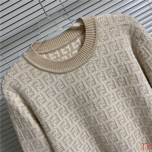 Replica Fendi Sweaters Long Sleeved For Unisex #1227337 $52.00 USD for Wholesale