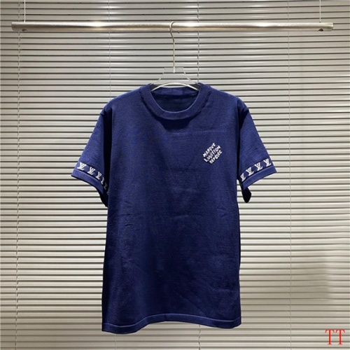 Louis Vuitton LV T-Shirts Short Sleeved For Men #1227367 $42.00 USD, Wholesale Replica Louis Vuitton LV T-Shirts